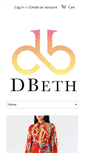 Mobile Screenshot of dbeth.com